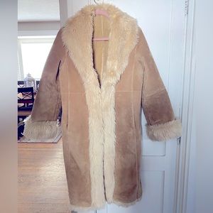 Wilsons Leather Shearling Coat - Medium